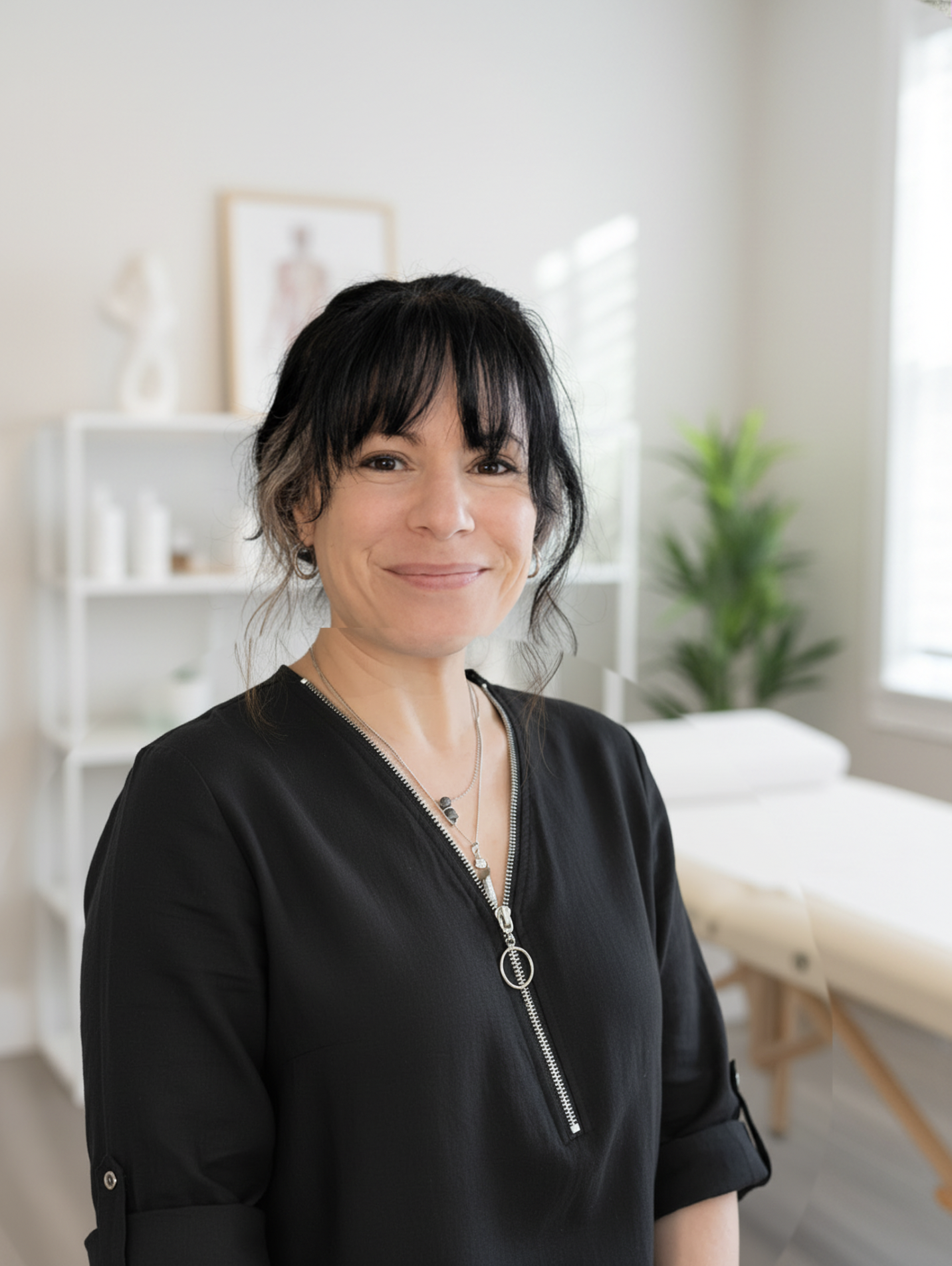 Portait de Annie Boucher, Ostéopathe