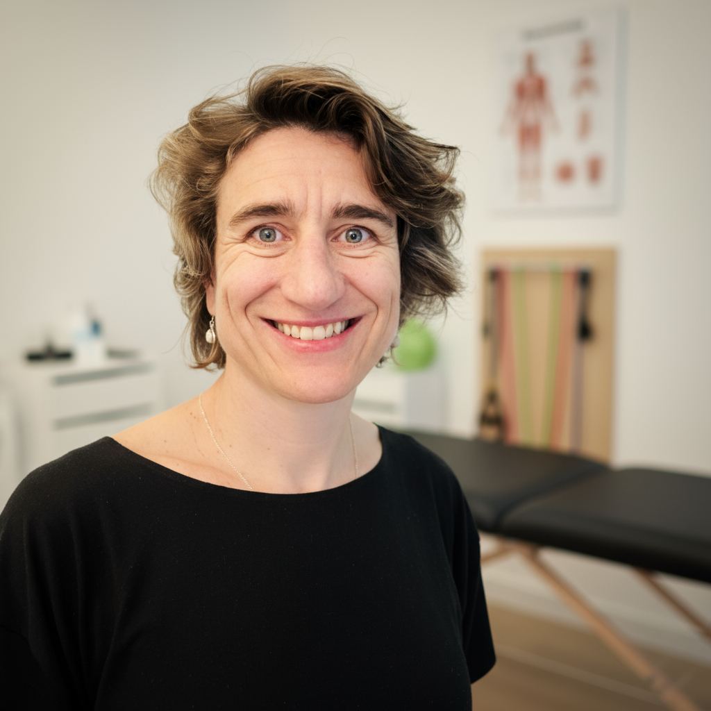 Portrait de Marion Perret, Kinésithérapeute et orthothérapeute
